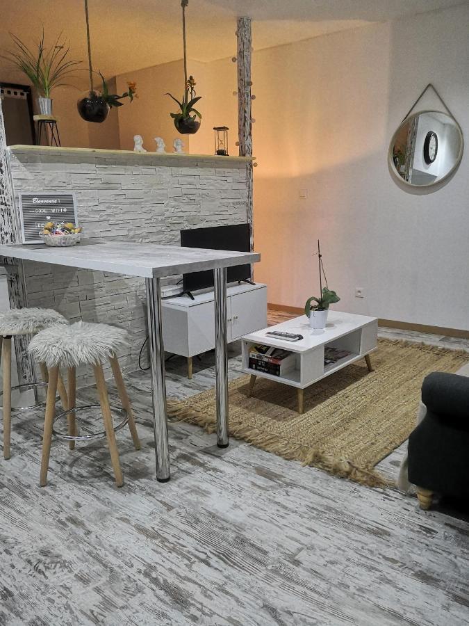 Studio Zen Et Cosy, Neuf En Pleine Ville Saint-Claude Exterior foto