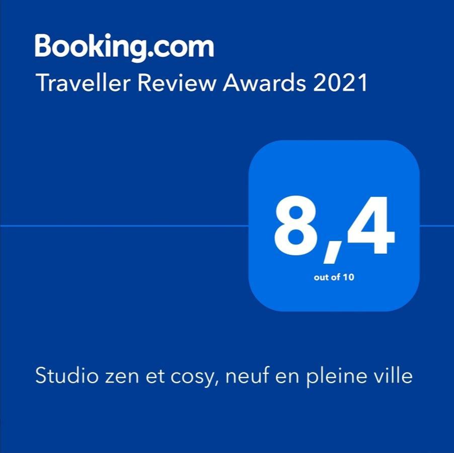 Studio Zen Et Cosy, Neuf En Pleine Ville Saint-Claude Exterior foto